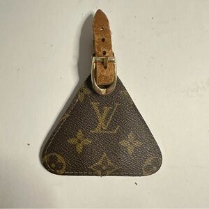 Louis Vuitton 70’s Vintage Luggage ID tag
